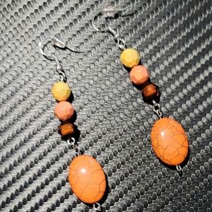 Coral Earrings
